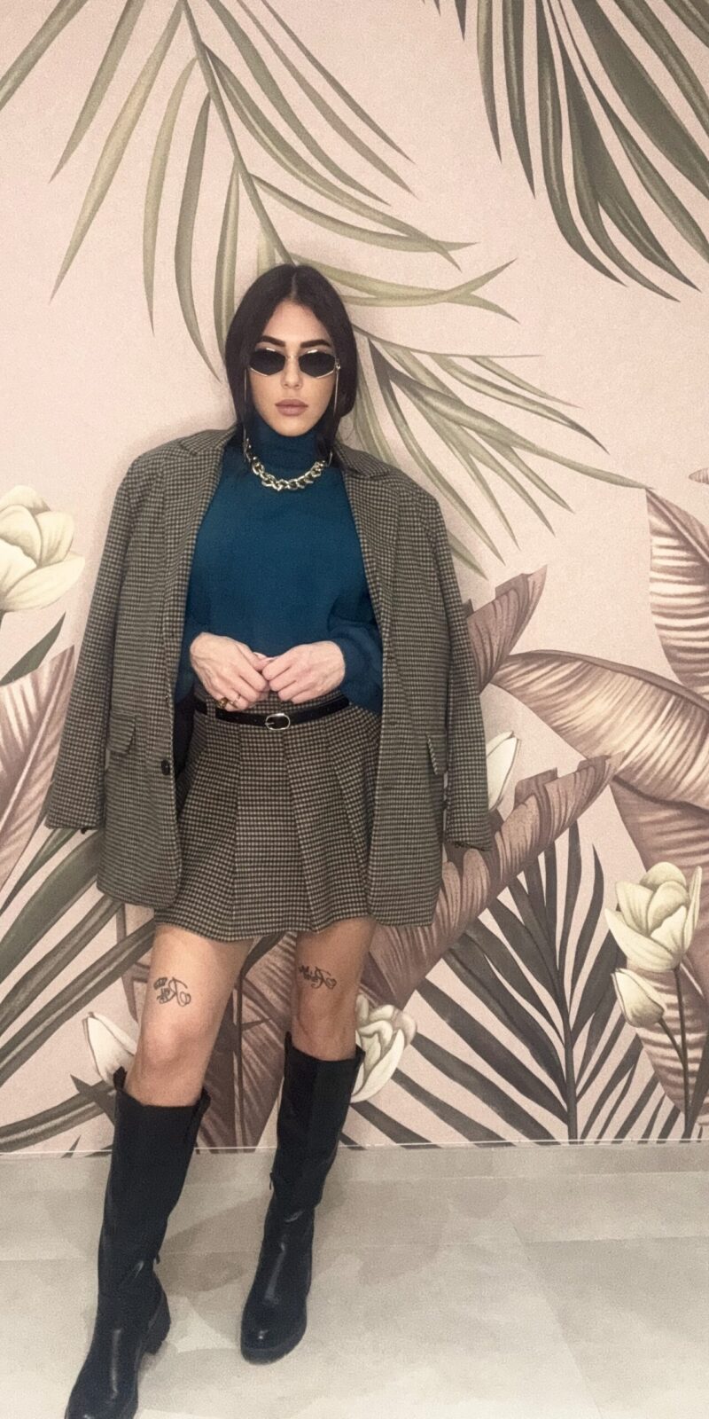 Blazer Oversize Quadretti