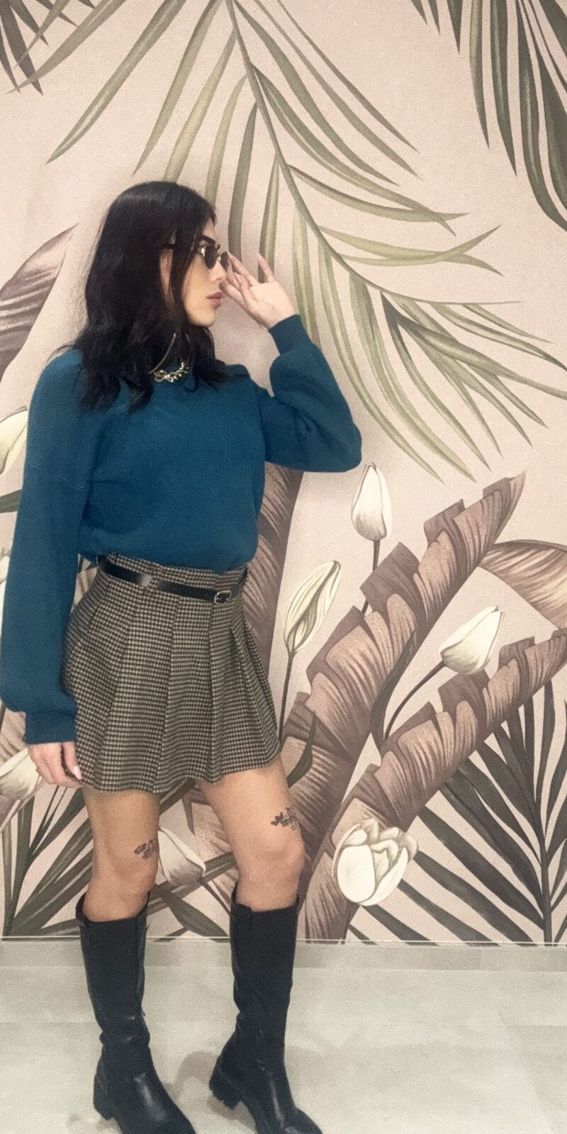 Gonna Pantaloncino Quadri