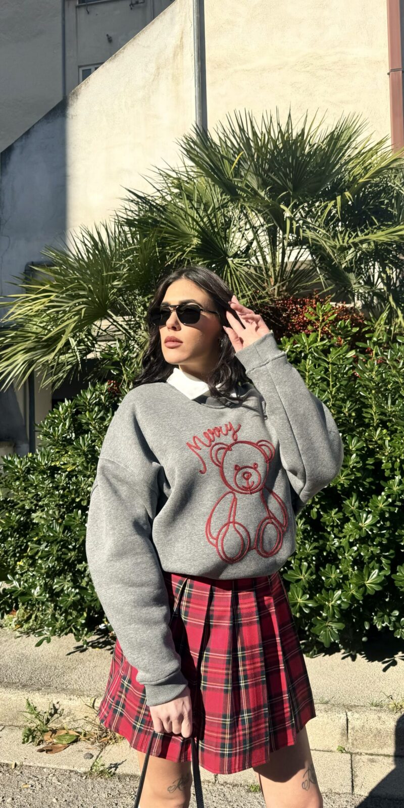 Felpa Oversize Merry Teddy By Lumina