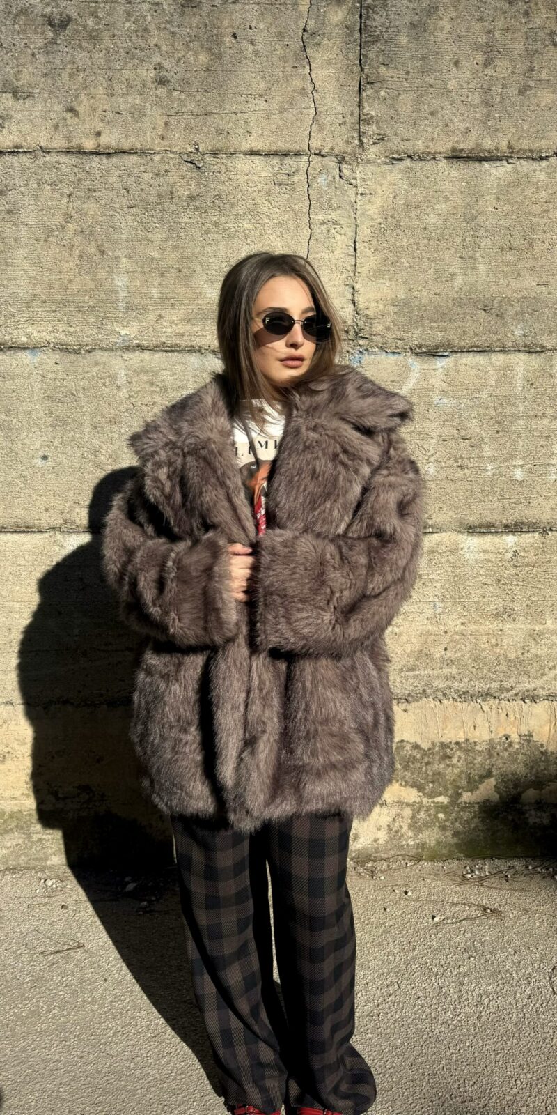 Pelliccia Oversize Blogger By Lumina