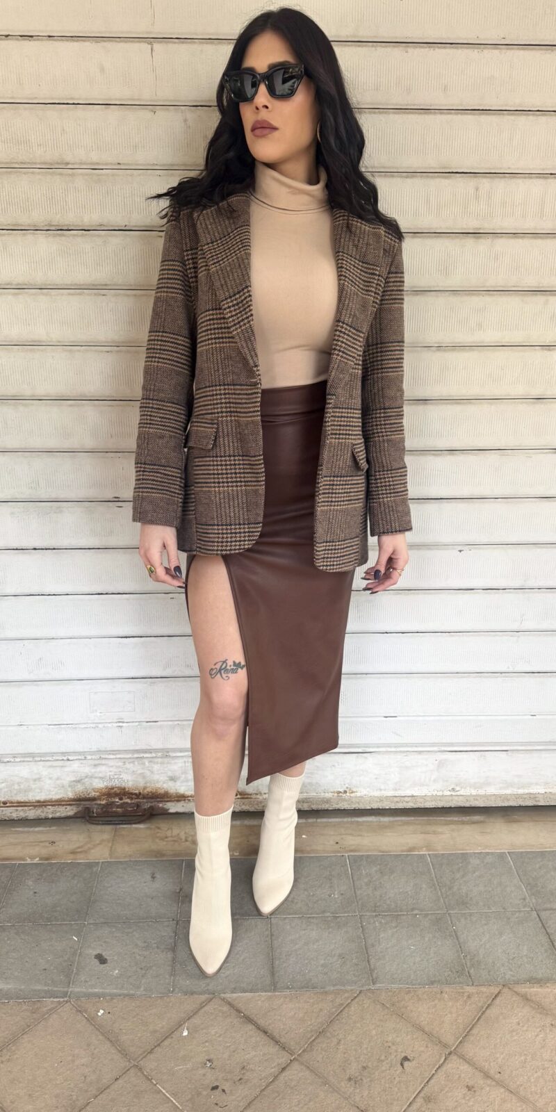 Gonna Alessia Eco-Pelle