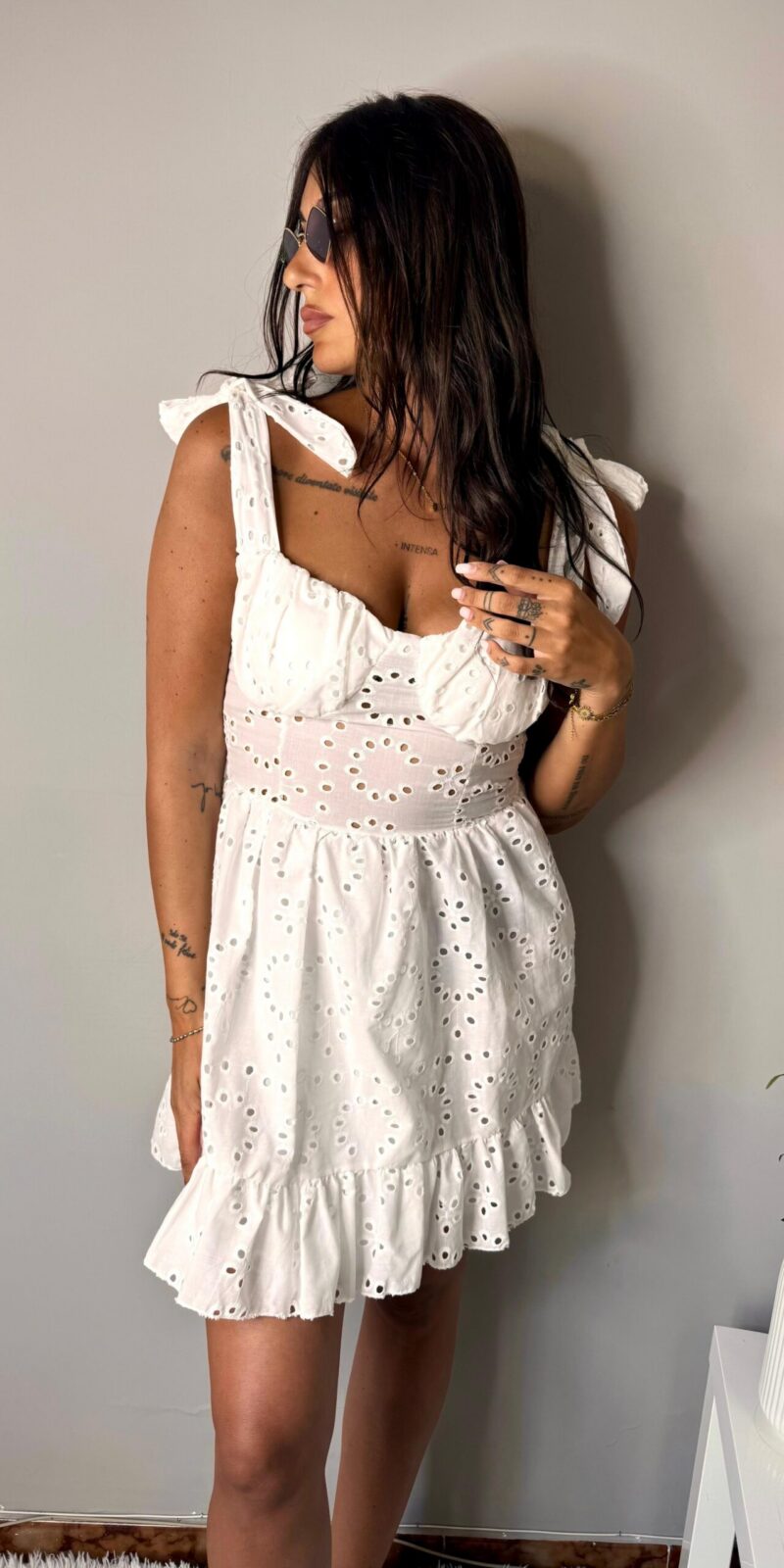 Abito Pizzo Sangallo Cuore